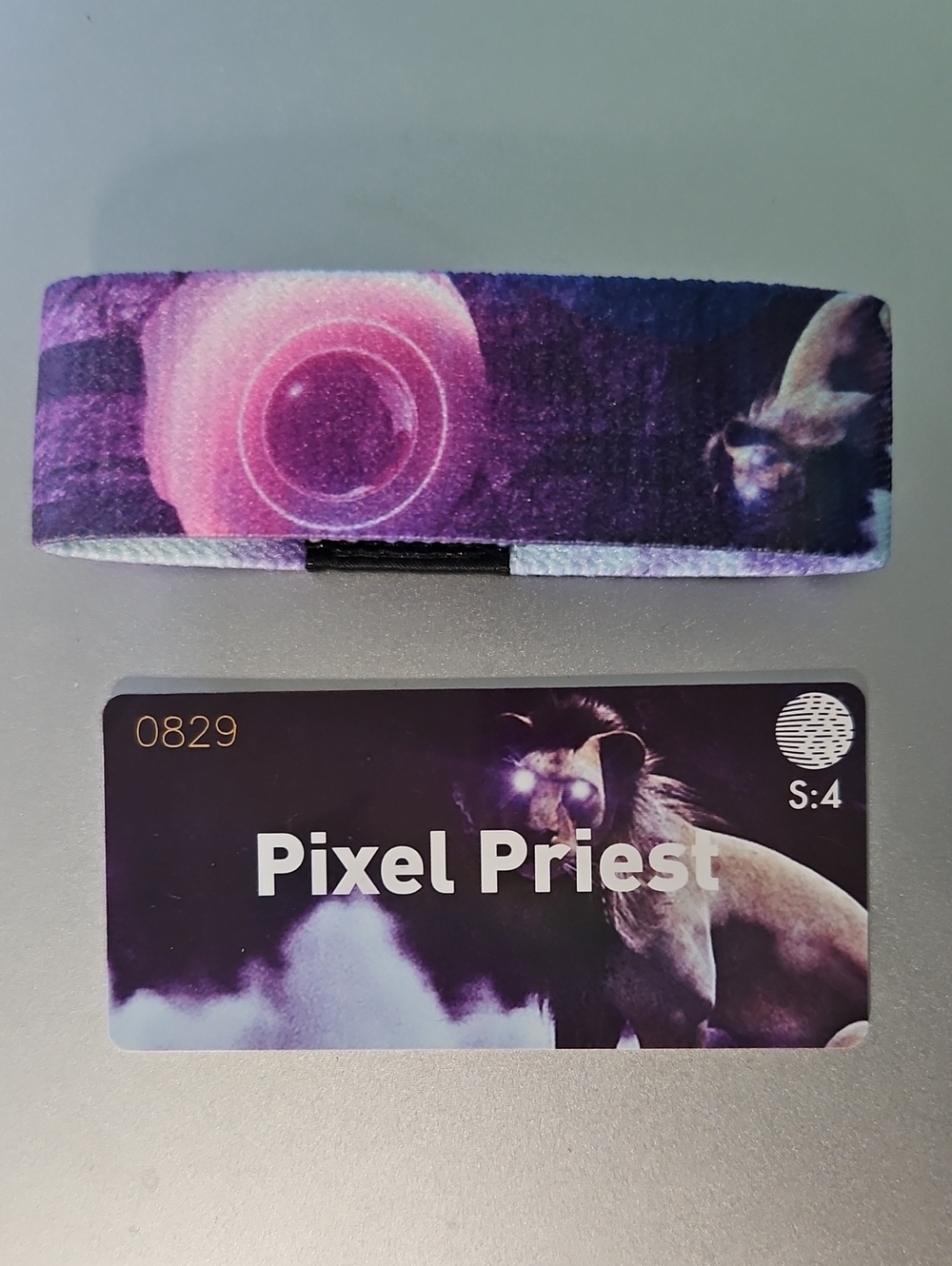 ZOX Pixel Priest Bracelet Strap New Unworn With Card